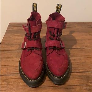 Discontinued Dr. Martens buckle boot